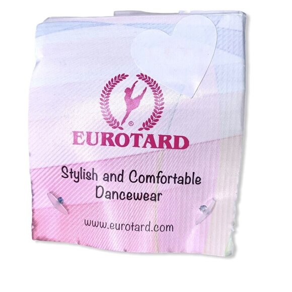 Eurotard Child's Plush Leg Warmers Blue White Check Fuzzy Gingham Slouch Socks - Picture 6 of 7